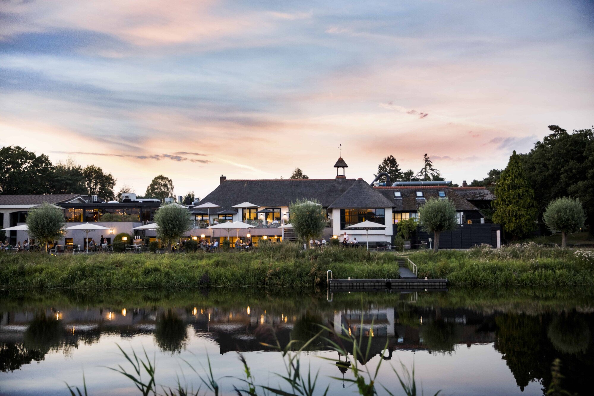 Hotel Mooirivier aan de Vecht.