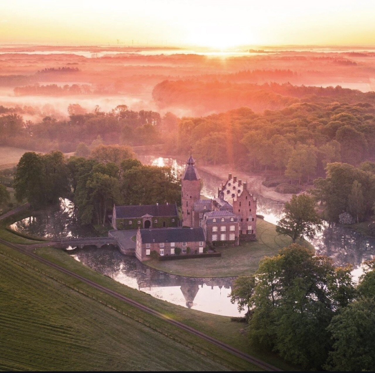 Kasteel Rechteren in Dalfsen.