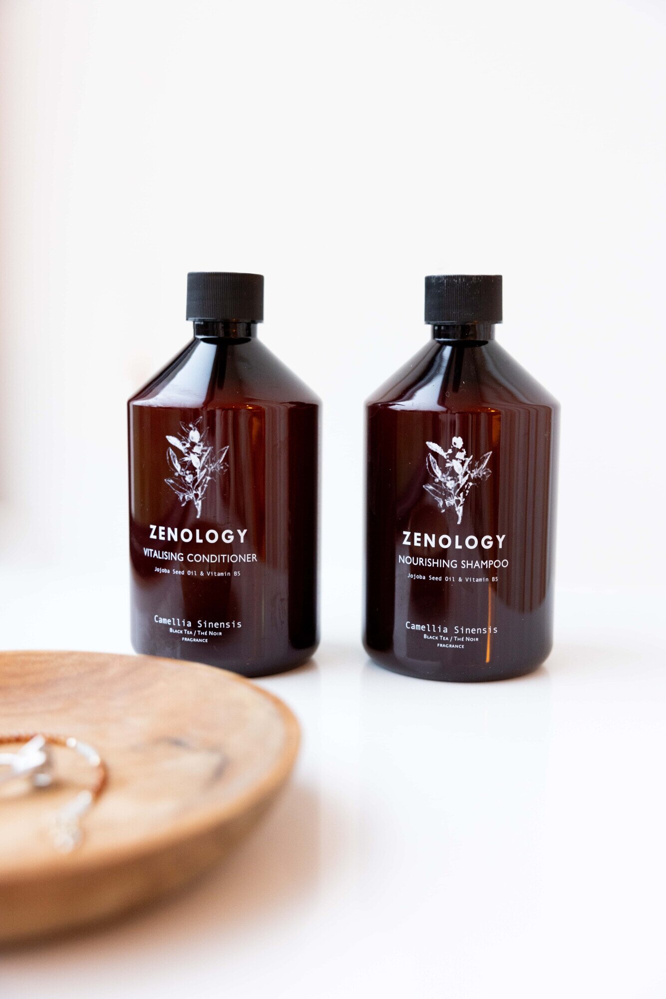 Shampoo en conditioner voor hotelgast.