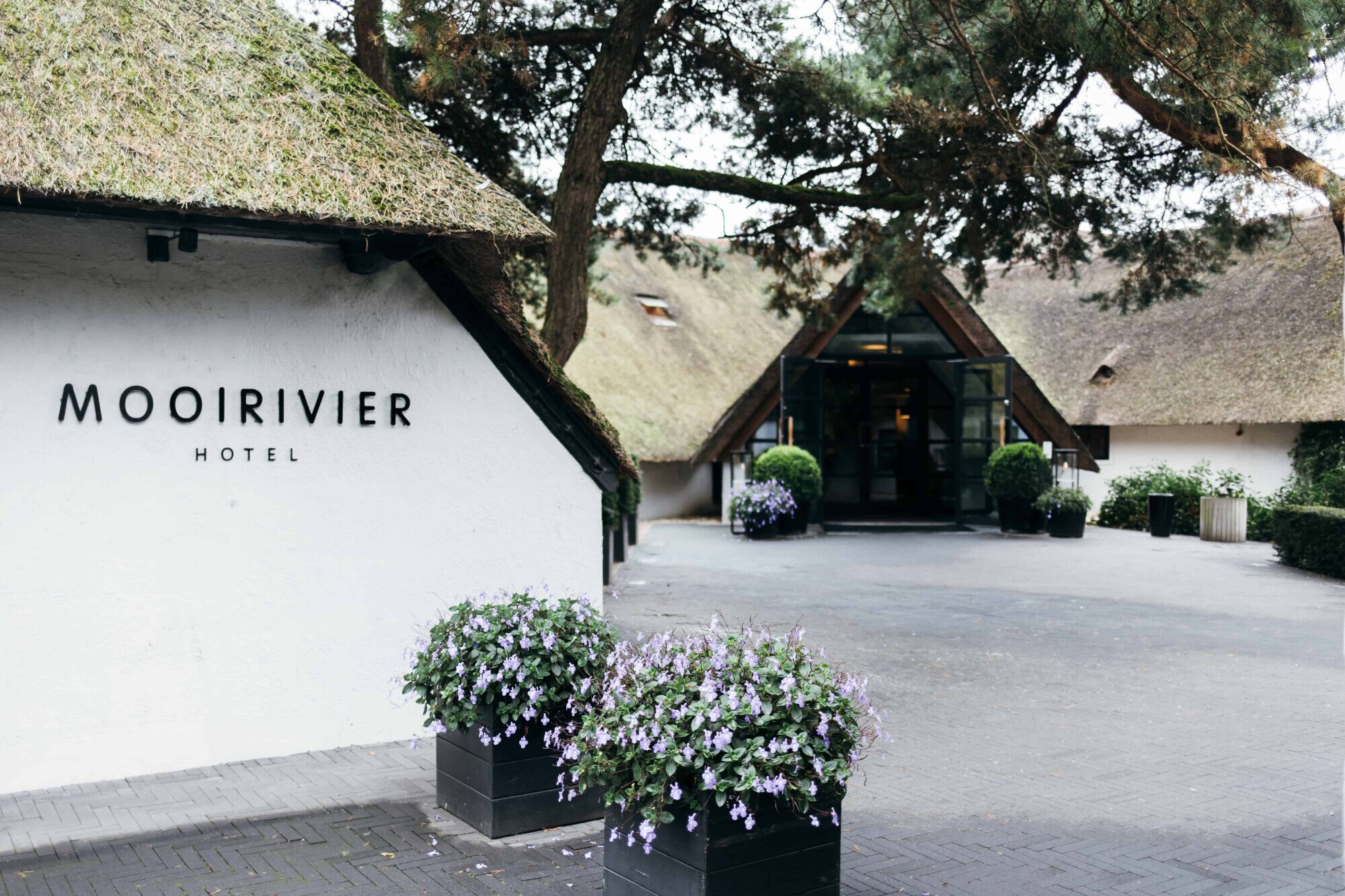 Hotel Mooirivier aan de Vecht.